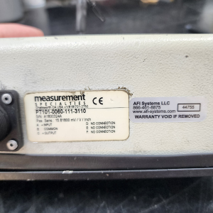 Measurement Specialists - PT101-0060-111-3110